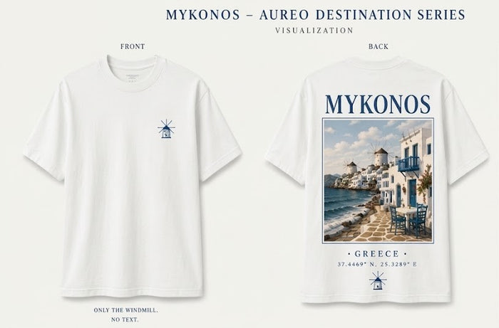 Mykonos back view