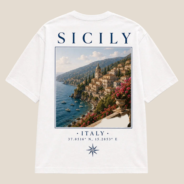 Sicily back view